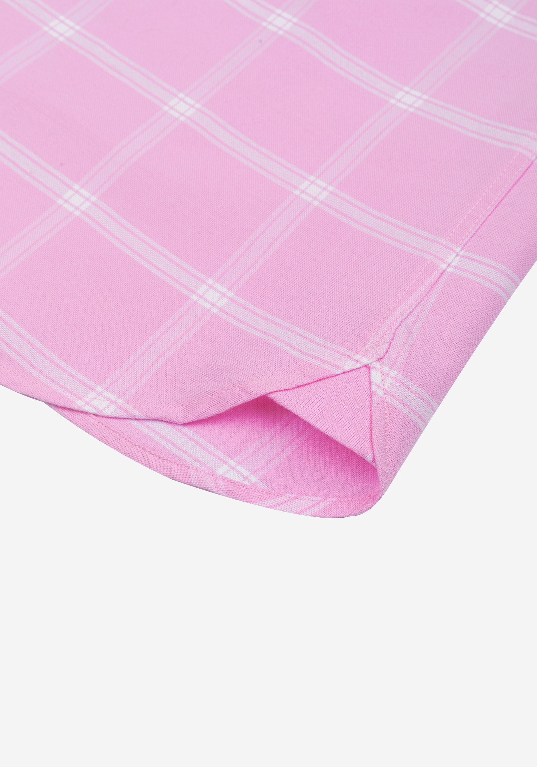 Blush Rose Checked Oxford Shirt
