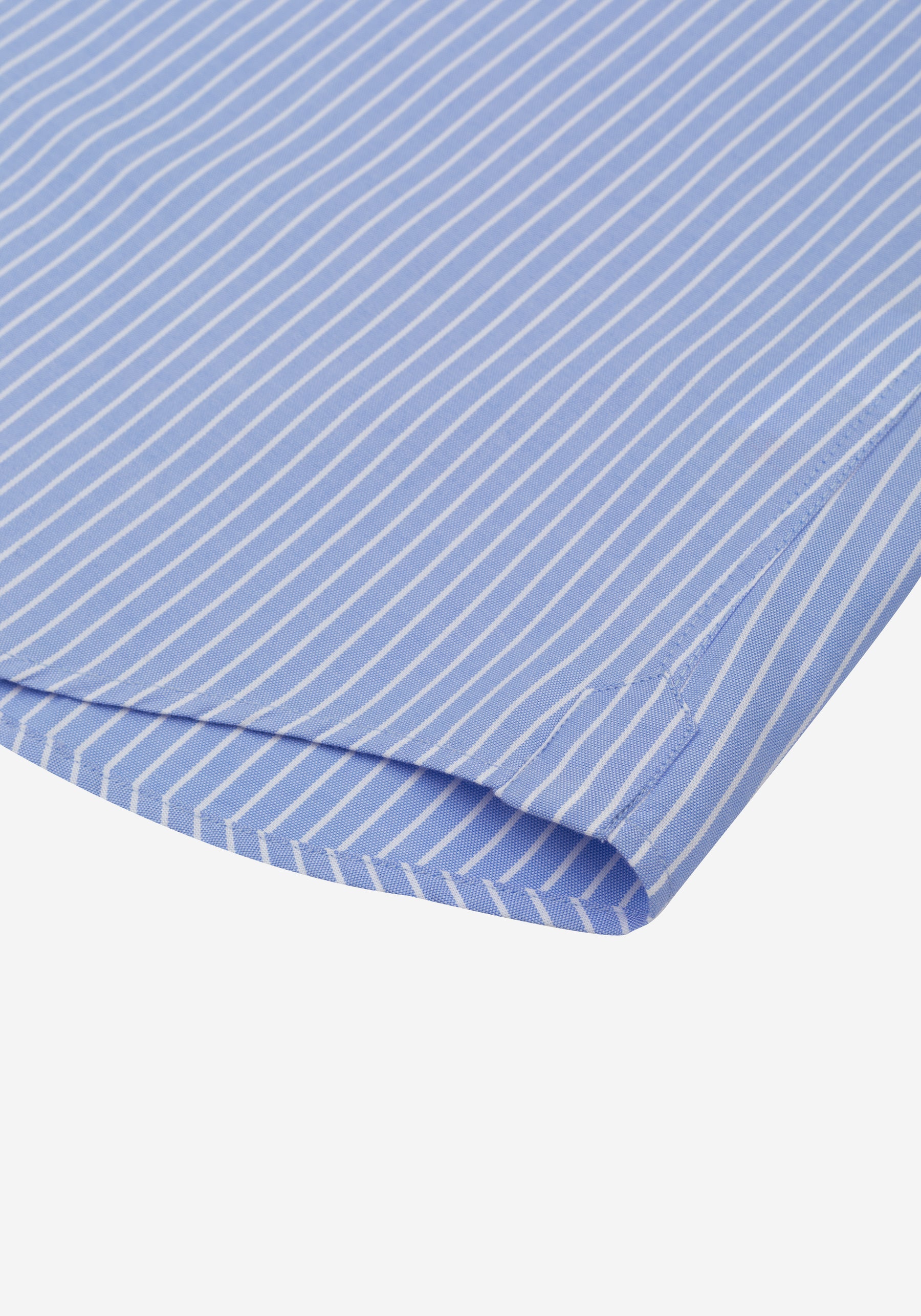 Sky Blue Stripe Oxford Shirt