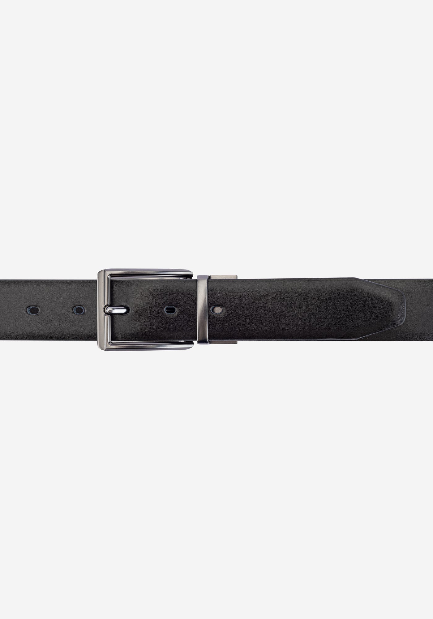 Shadow Black Double-Face Spanish Genuine Leather Belt