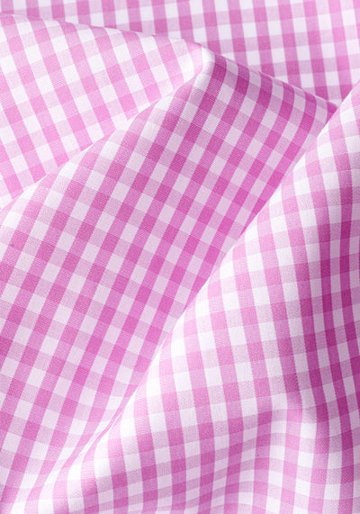 Windsor Pink Checked Poplin Shirt