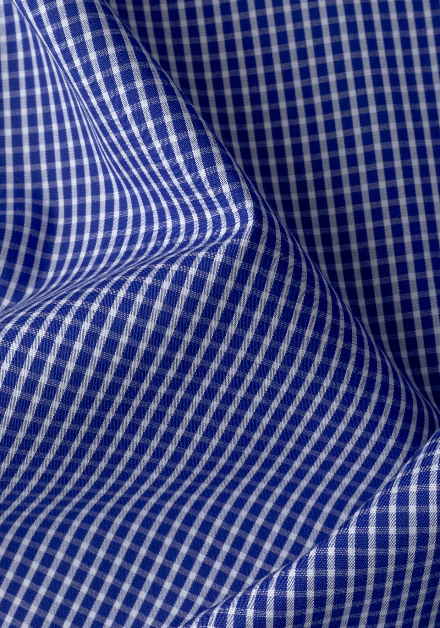 Mayfair Blue Checked Poplin Shirt