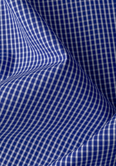 Mayfair Blue Checked Poplin Shirt
