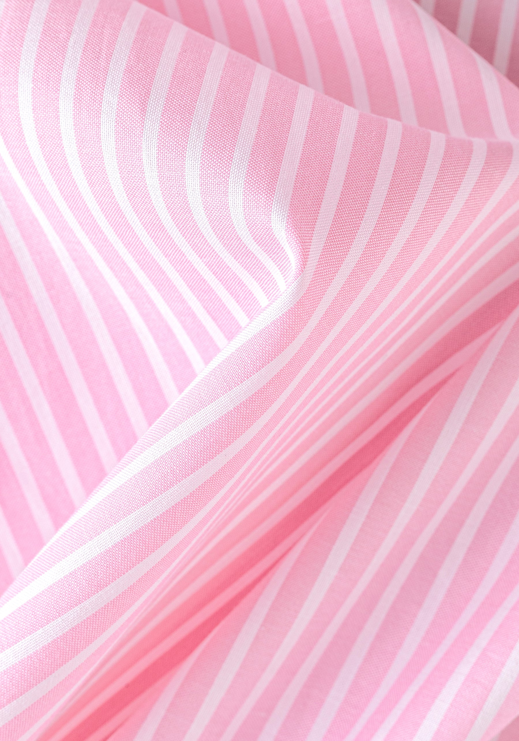 Camellia Pink Stripe Signature Twill Shirt