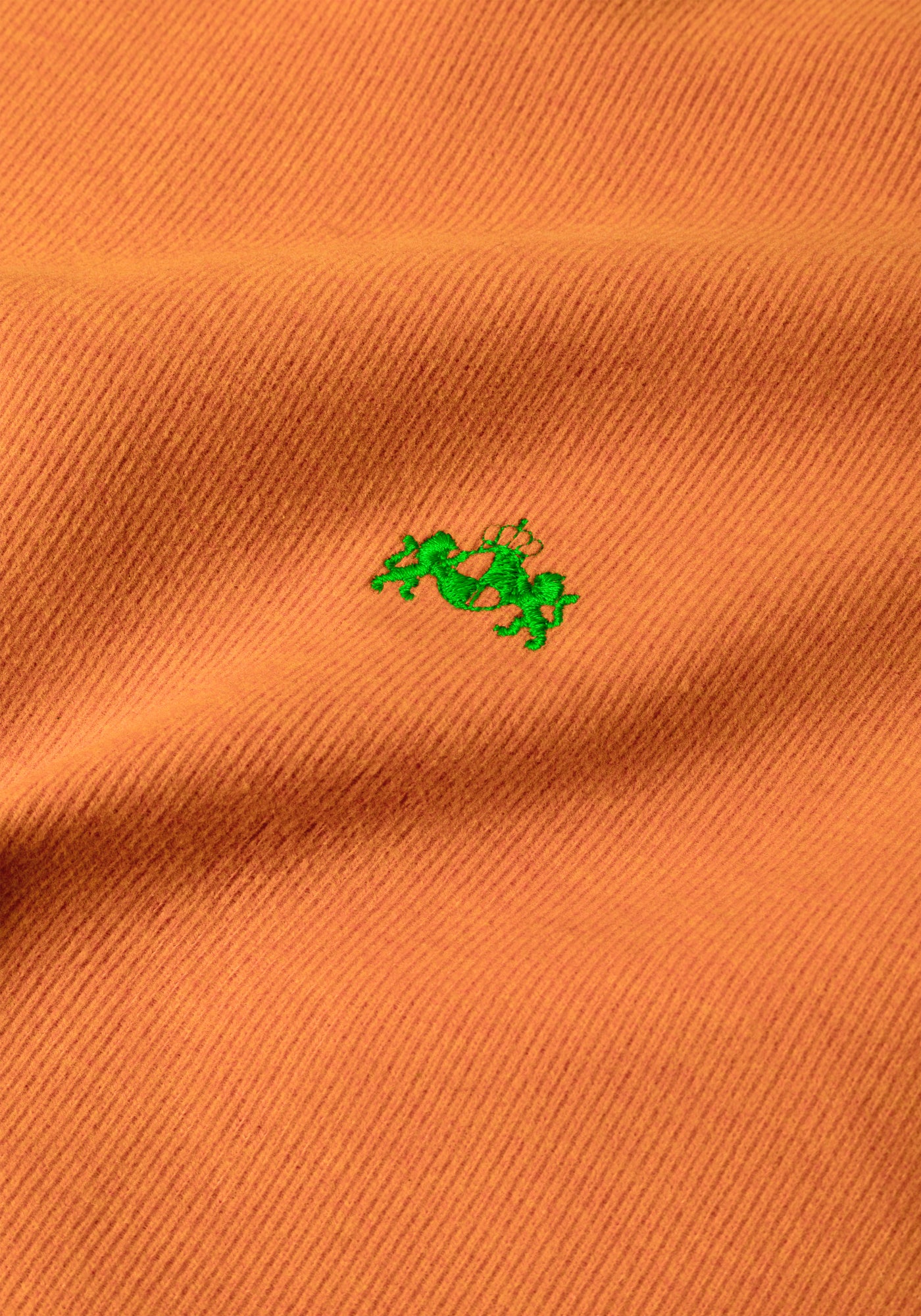 Ginger Orange Cotton Sweatshirt