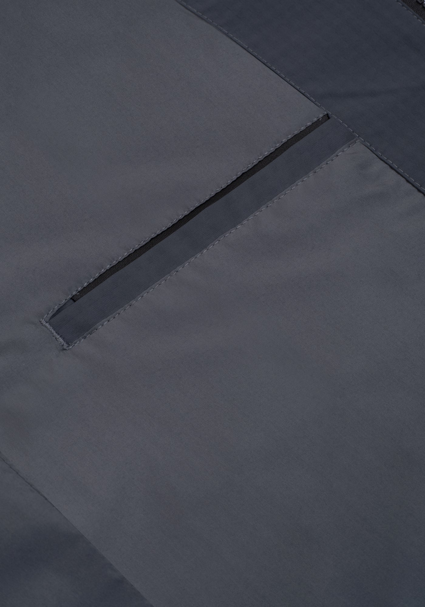 Mist Grey Pocketable Windbreaker Jacket