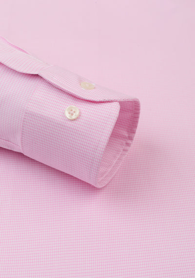 Fairy Rose Checked Mini Houndstooth Shirt