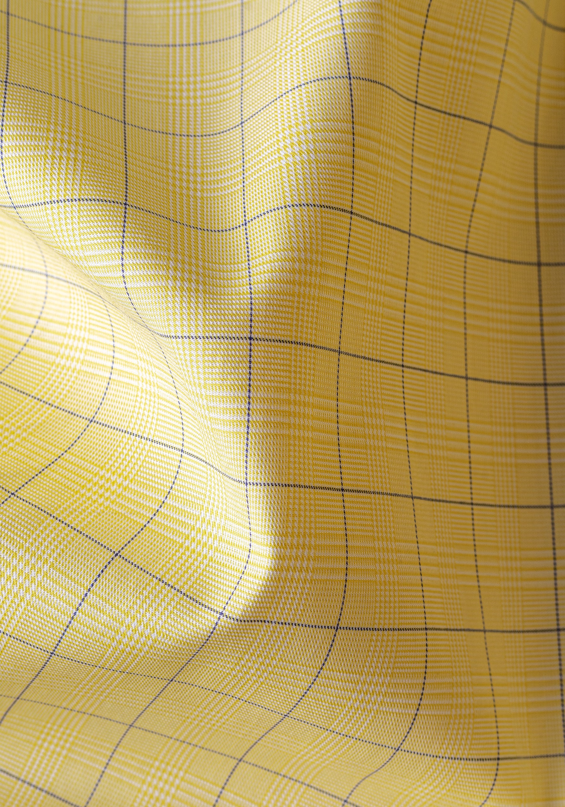 Sunbeam Yellow Checked Signature Twill Shirt