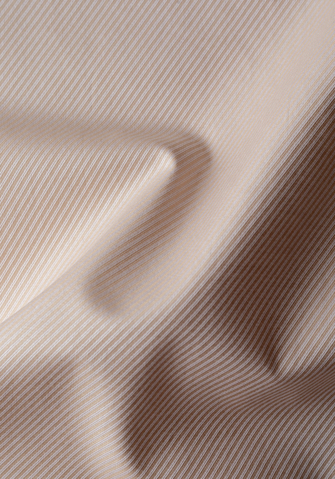 Velour Beige Stripe Signature Twill Shirt