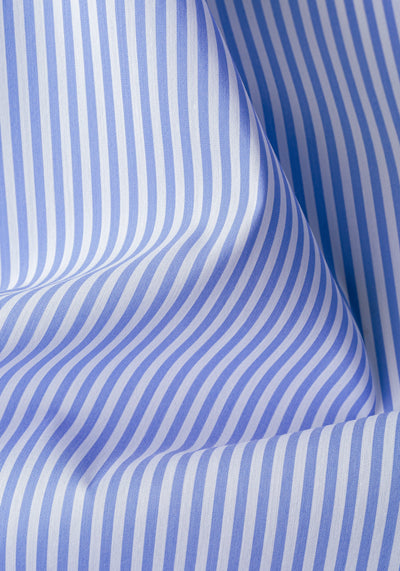 Coastal Blue Stripe Aero-Hybrid Shirt
