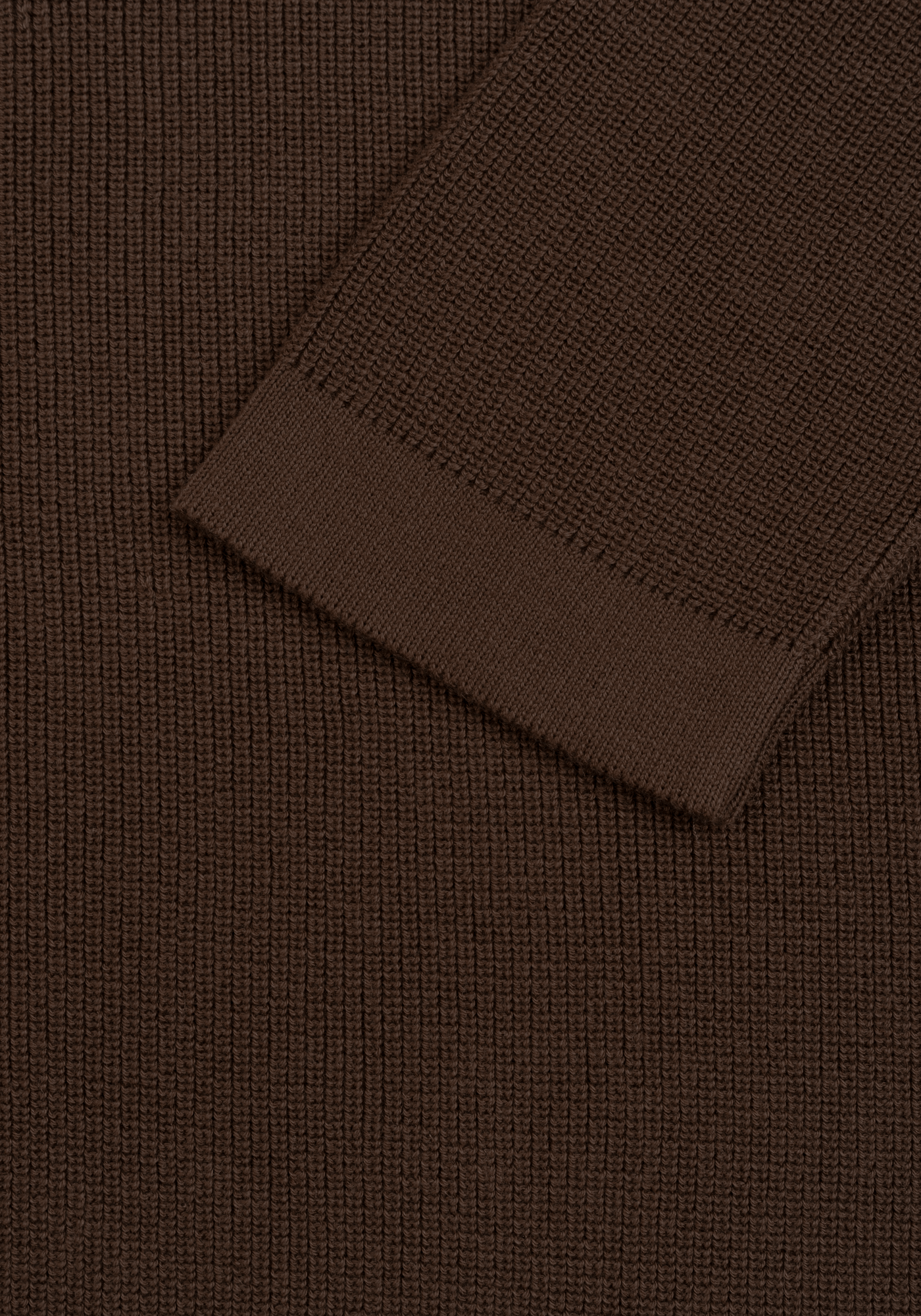Espresso Brown Heavy Knitted Cardigan