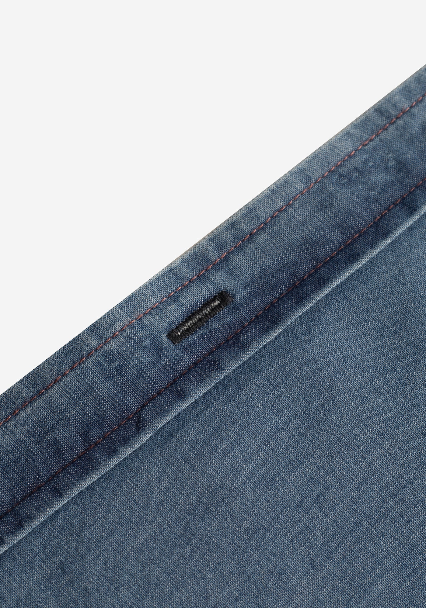 Mist Blue Selvedge Denim Shirt