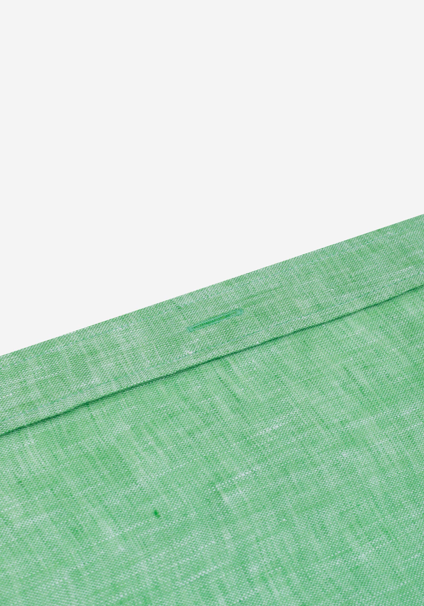 Palm Green Belgian Linen Shirt