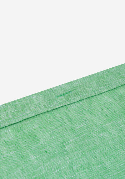 Palm Green Belgian Linen Shirt