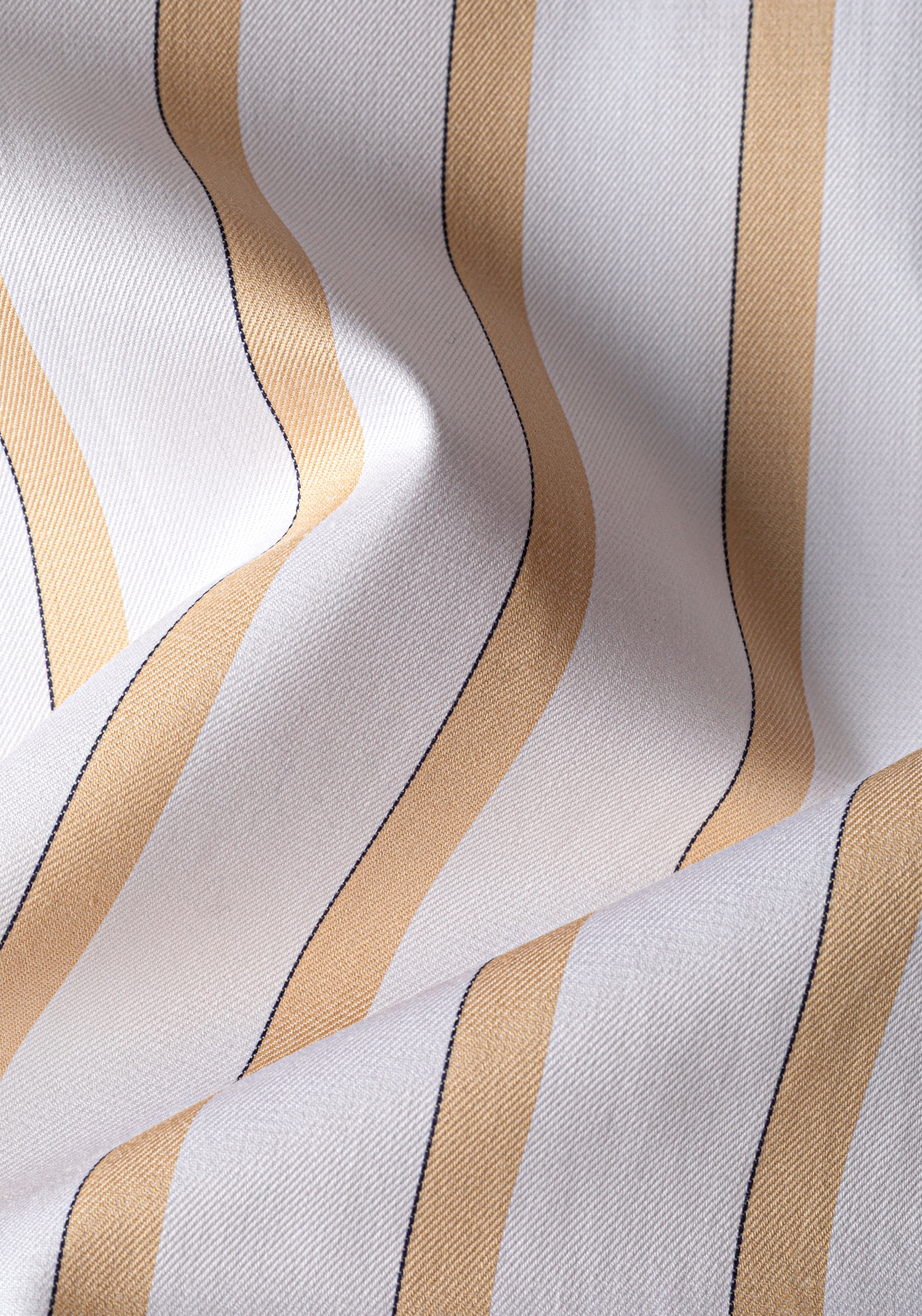 Desert Beige Stripe Signature Twill Shirt