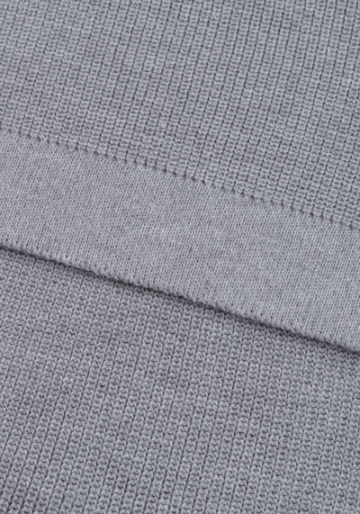 Mist Grey Heavy Knitted Cardigan