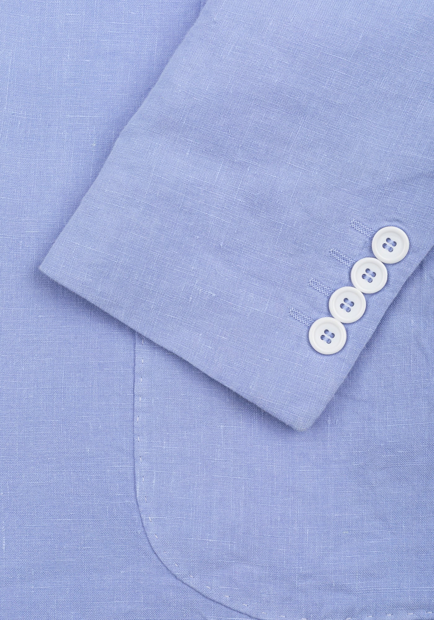 Baby Blue Pure Linen Blazer