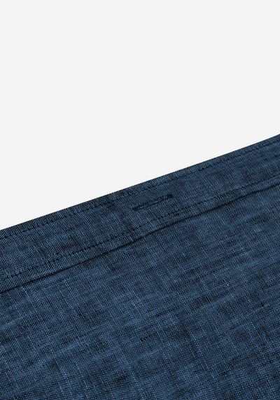 Ink Blue Belgian Linen Shirt