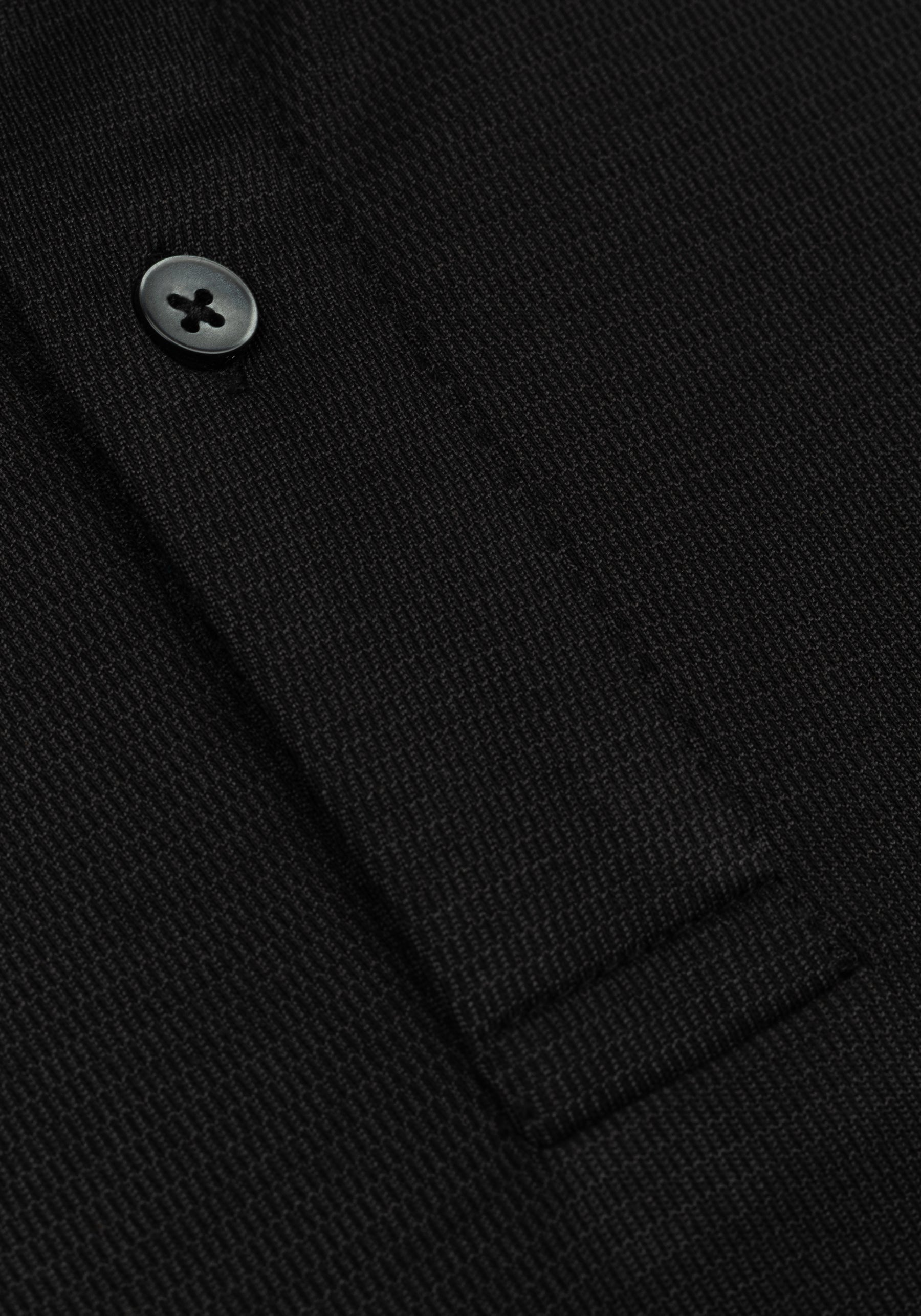 Aurora Black Cotton Polo Shirt