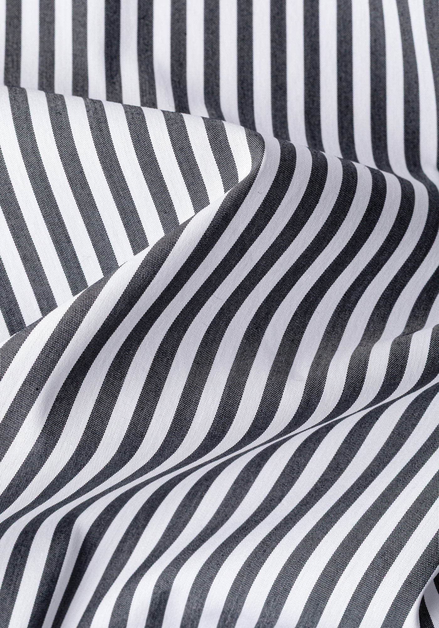 Charcoal Black Stripe Aero-Hybrid Shirt