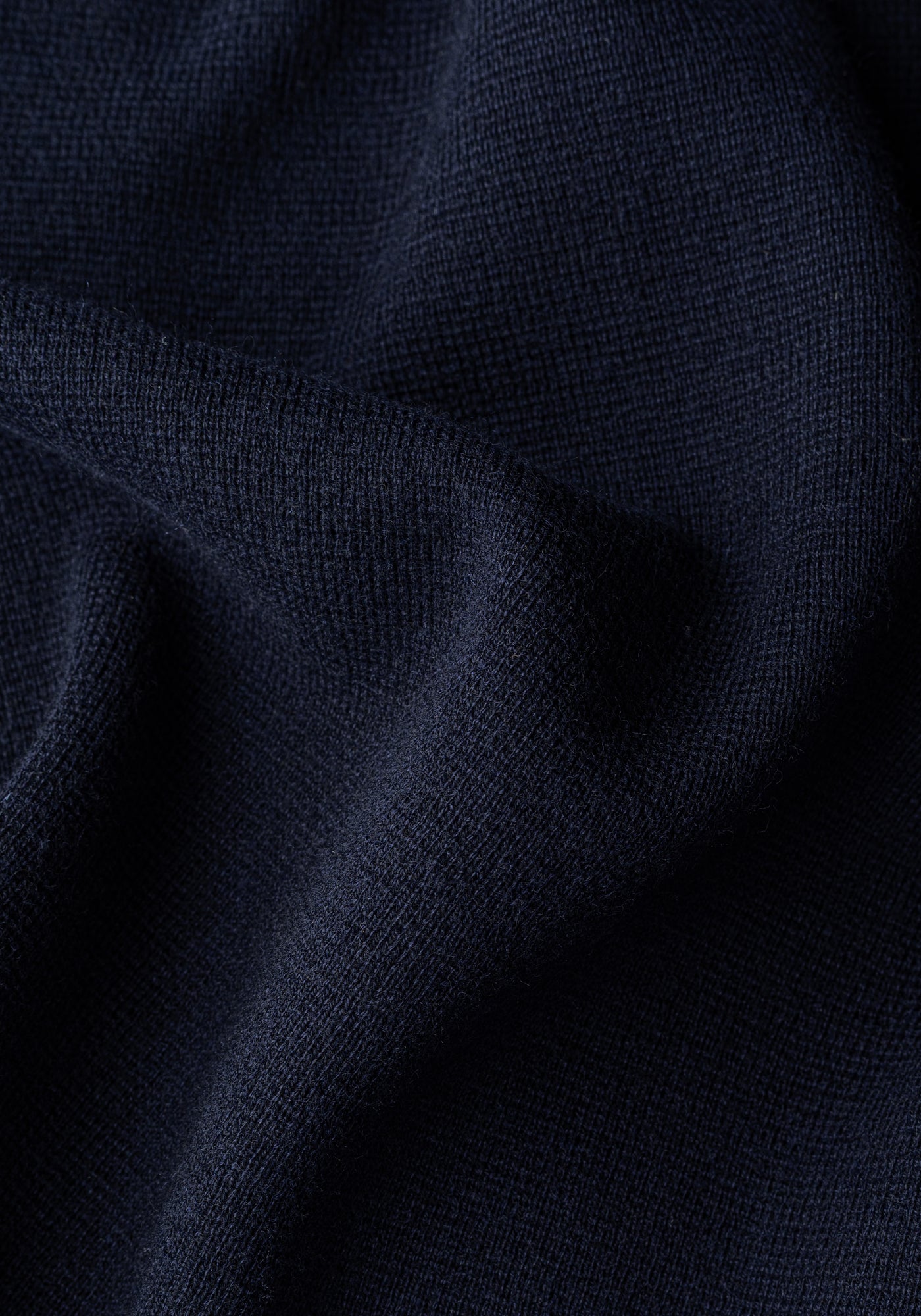 Imperial Navy Merino Wool Blend Cardigan