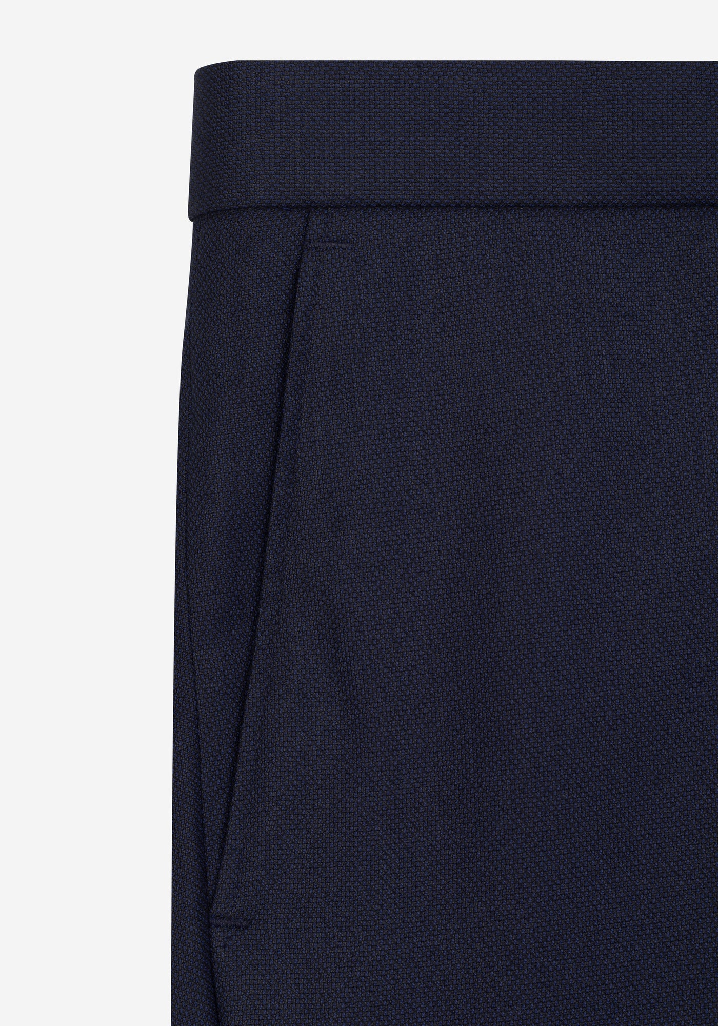 Nocturne Navy Dotted Poly Suit