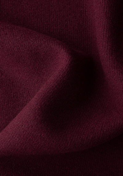 Burnt Maroon Cotton Sweatshirt