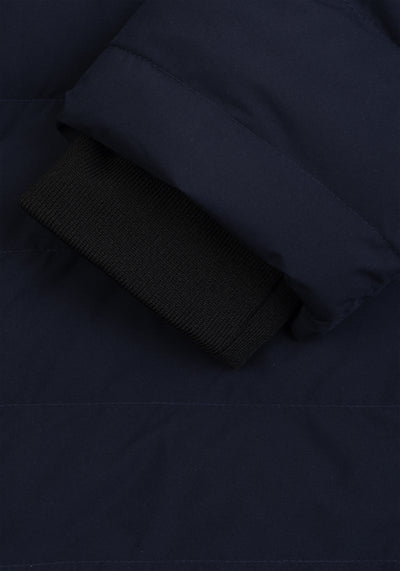 Deep Navy Puffer Down Jacket