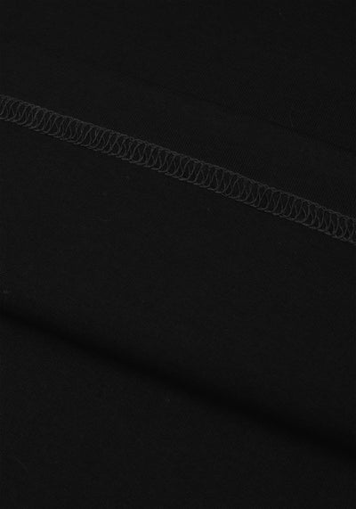 Metallic Black Mercerized Single Jersey