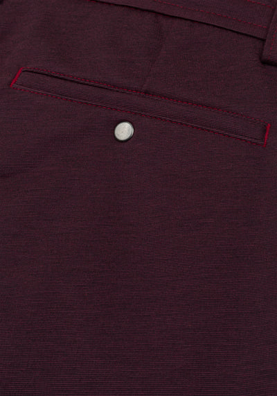 Crimson Burgundy B-Stretch Urban Trousers