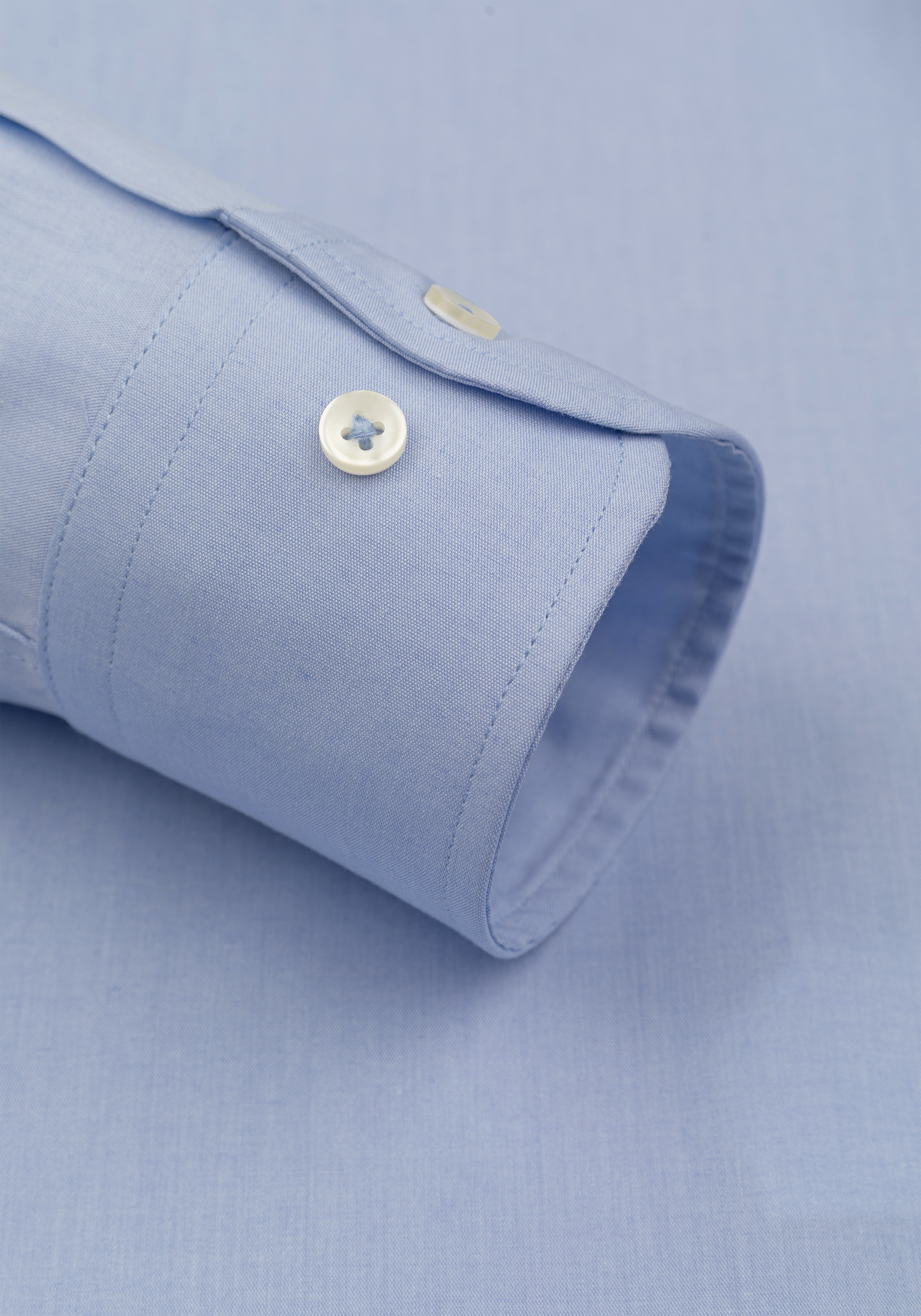 Fog Blue Poplin Shirt