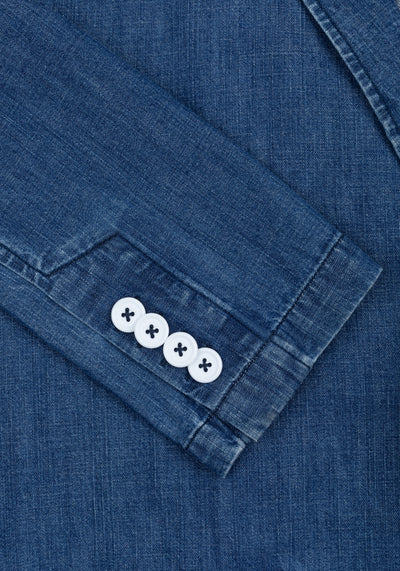 Imperial Blue Denim Blazer