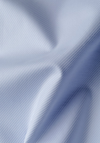 Whisper Blue Stripe Signature Twill Shirt