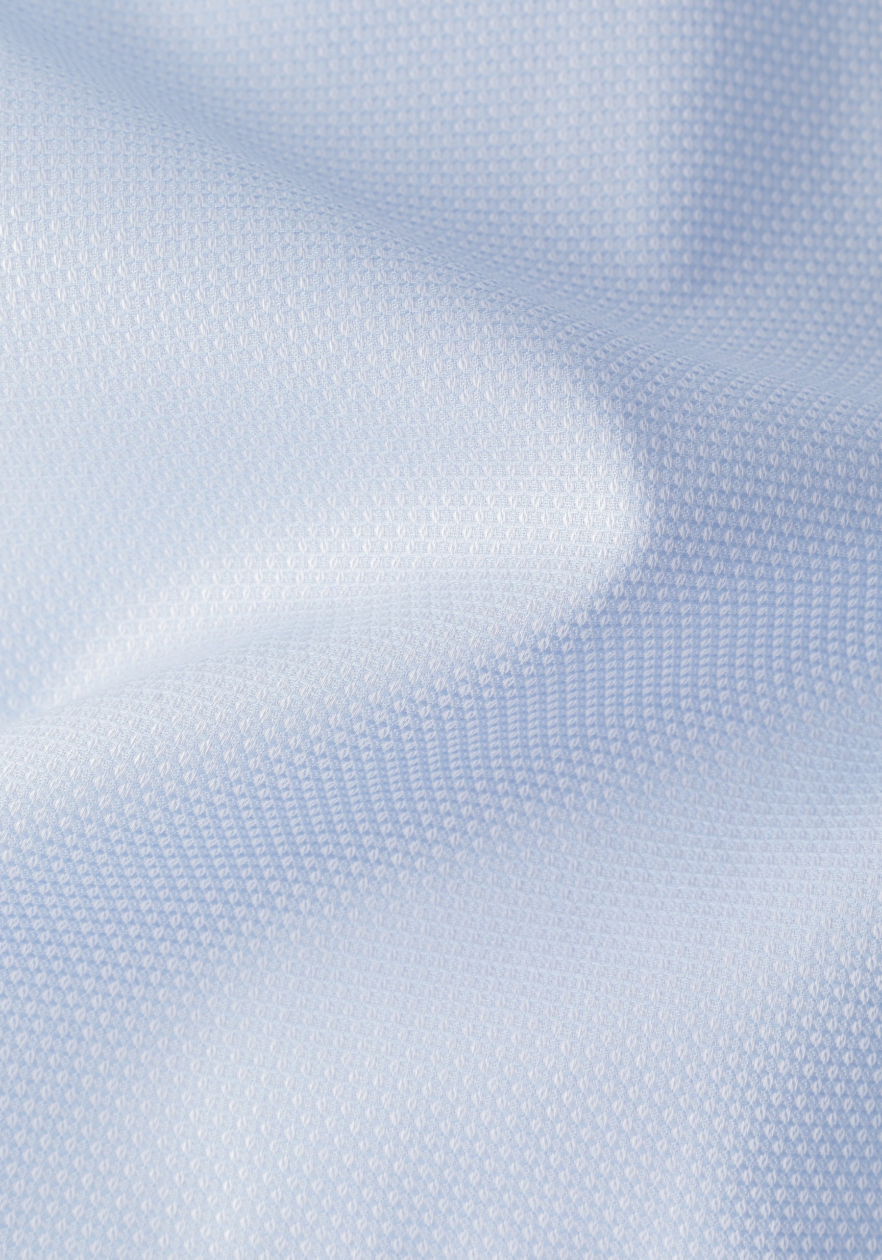 Powder Blue Basket Weave Shirt