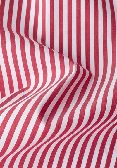 Scarlet Red Stripe Aero-Hybrid Shirt