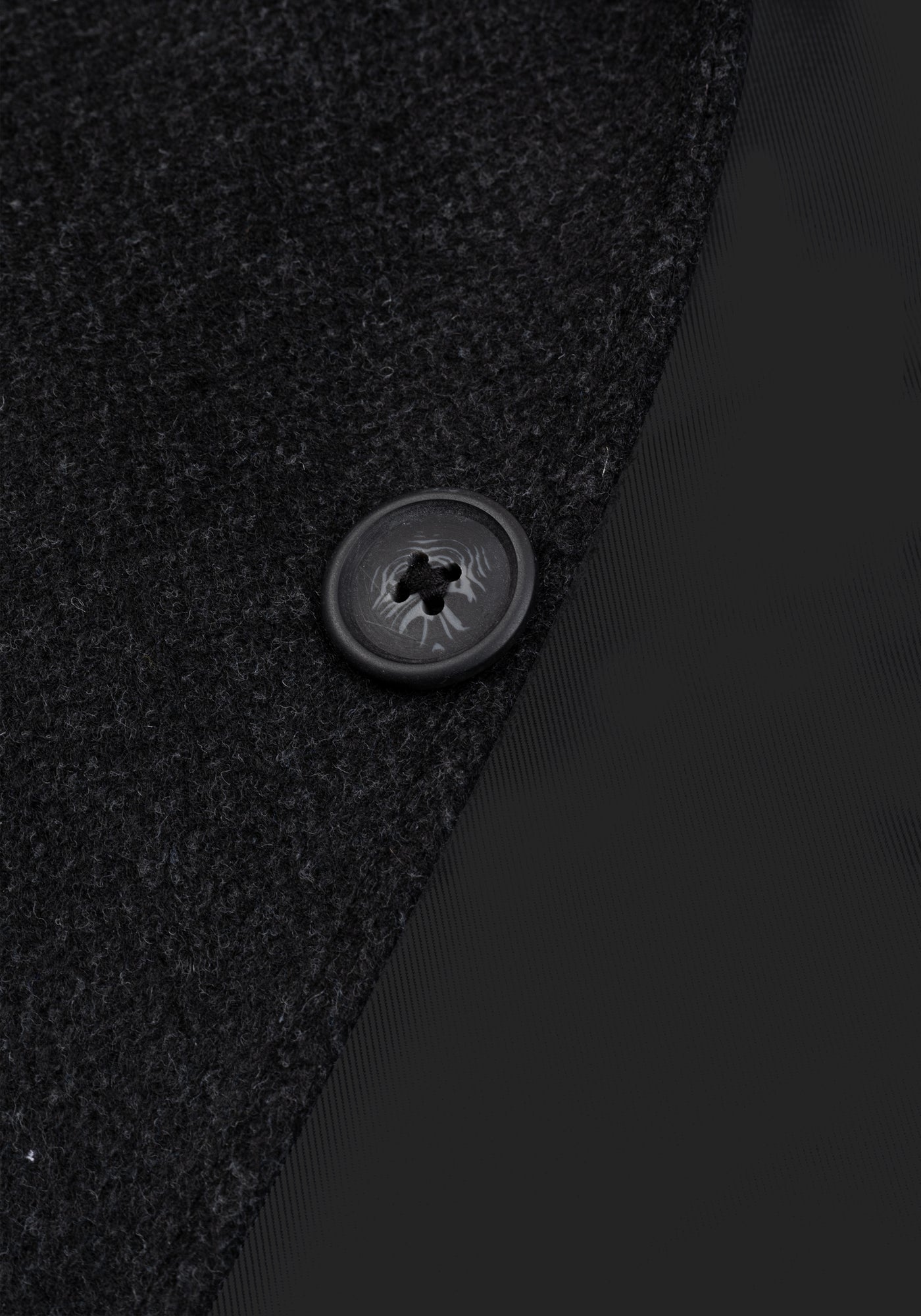 Ebony Black Poly Coat