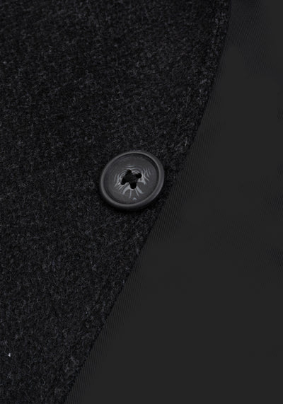 Ebony Black Poly Coat