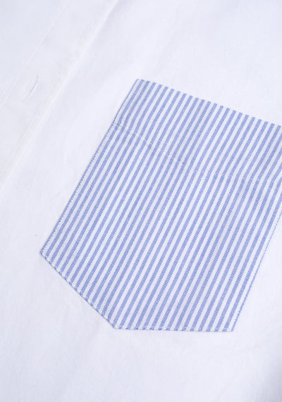 Atlantic White Oxford Shirt