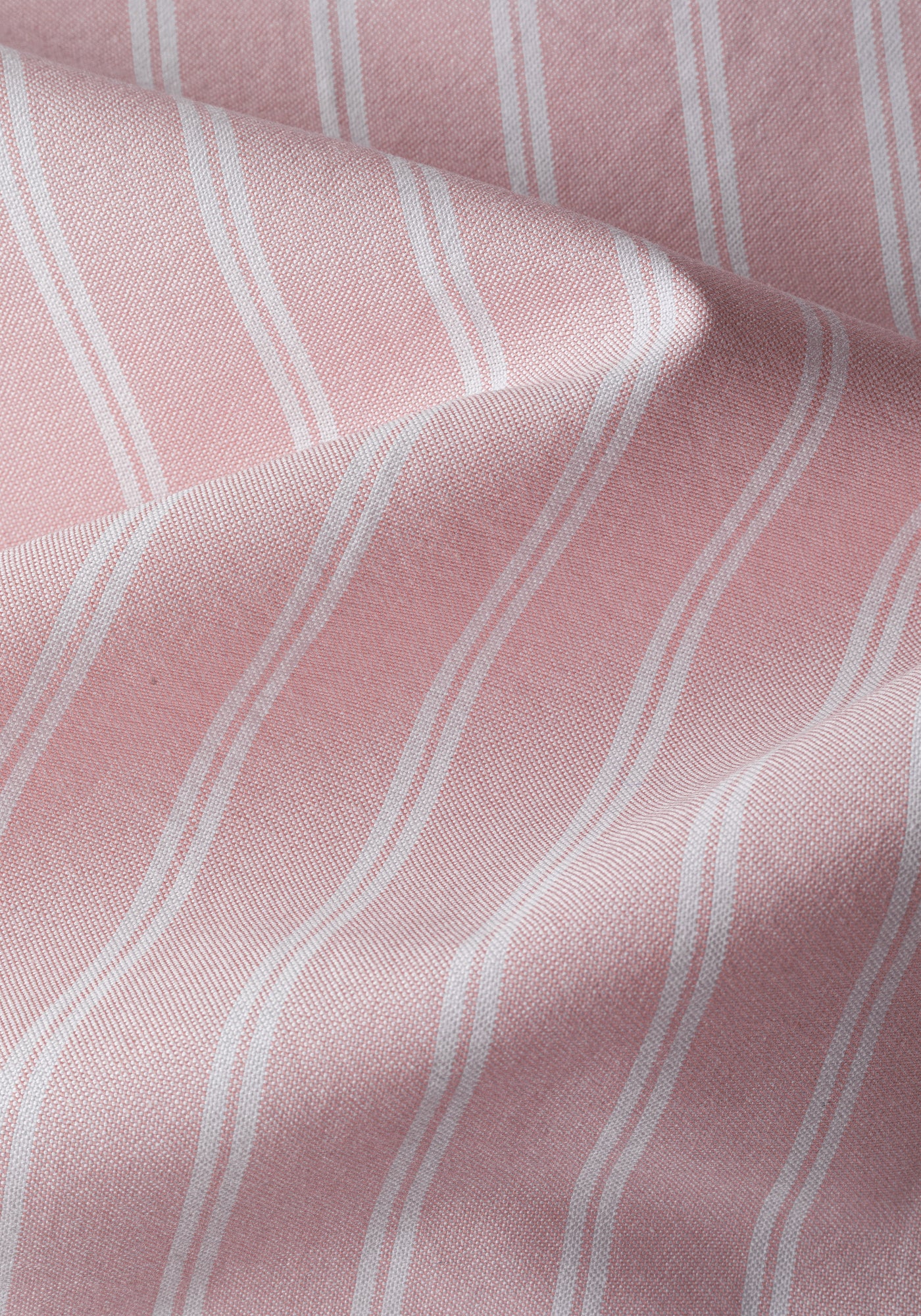Blush Pink Stripe Oxford Shirt