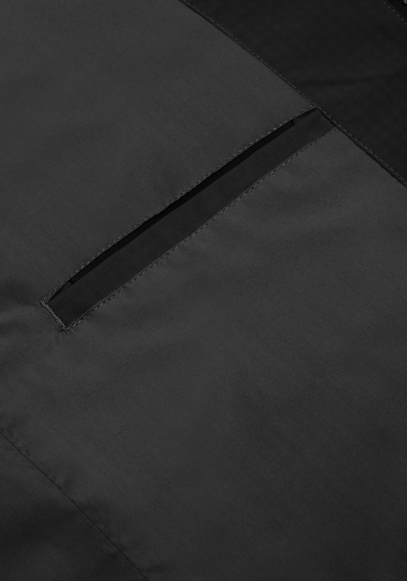 Eclipse Black Pocketable Windbreaker Jacket
