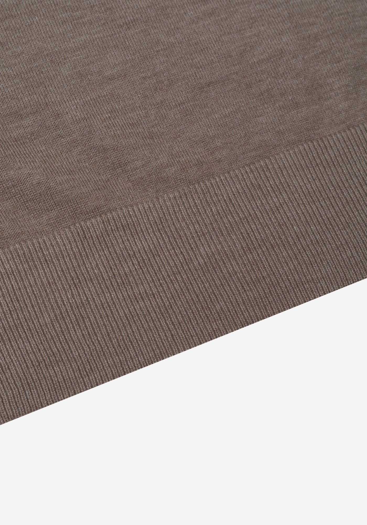 Timber Beige Merino Wool Blend Pullover