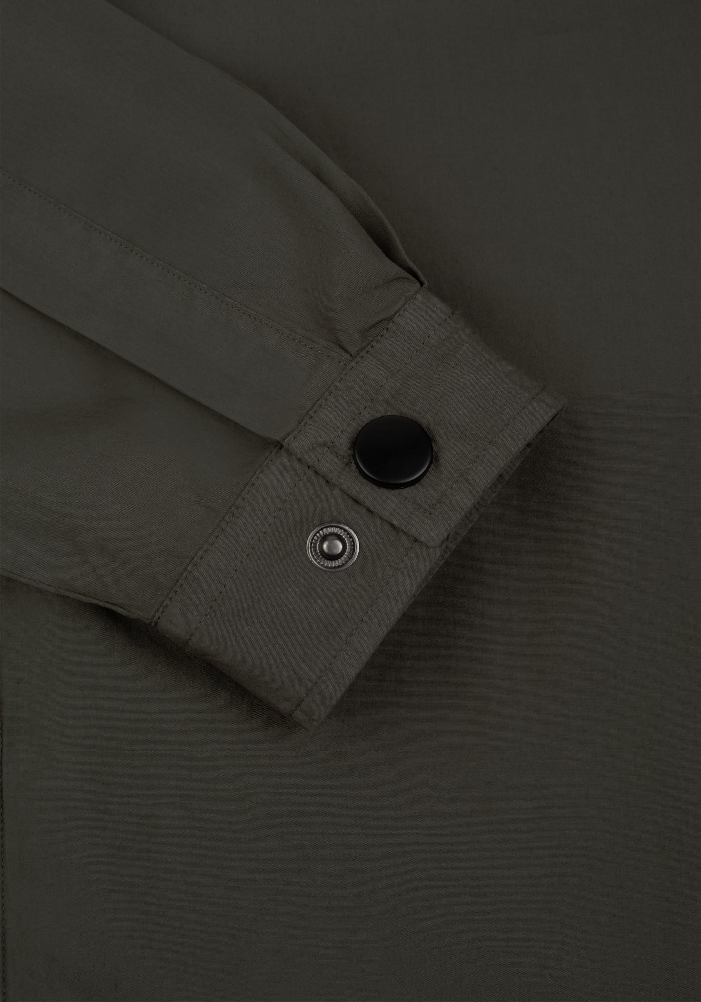 Shadow Olive Paper Touch Overshirt