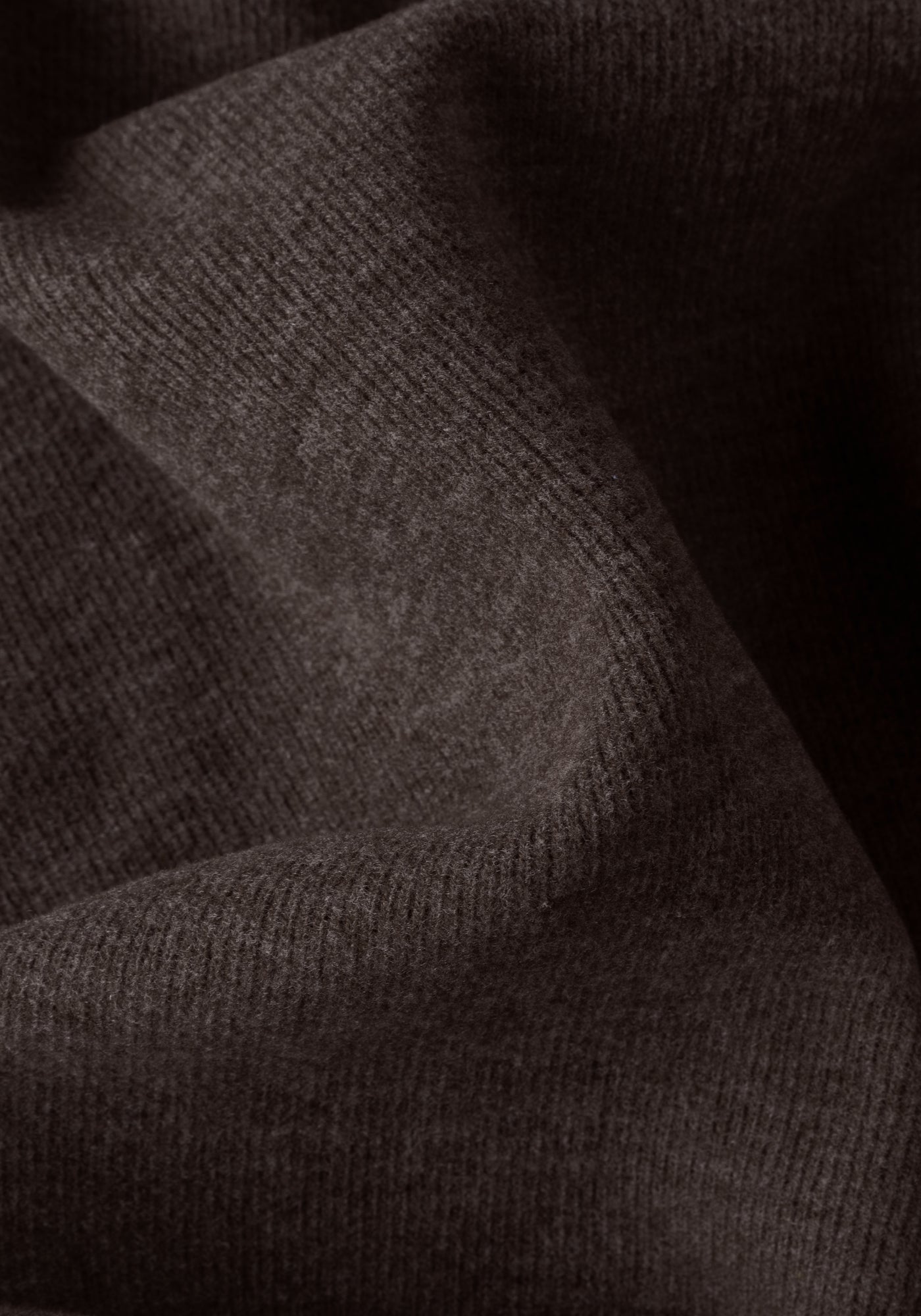 Oak Brown Cotton Sweatshirt