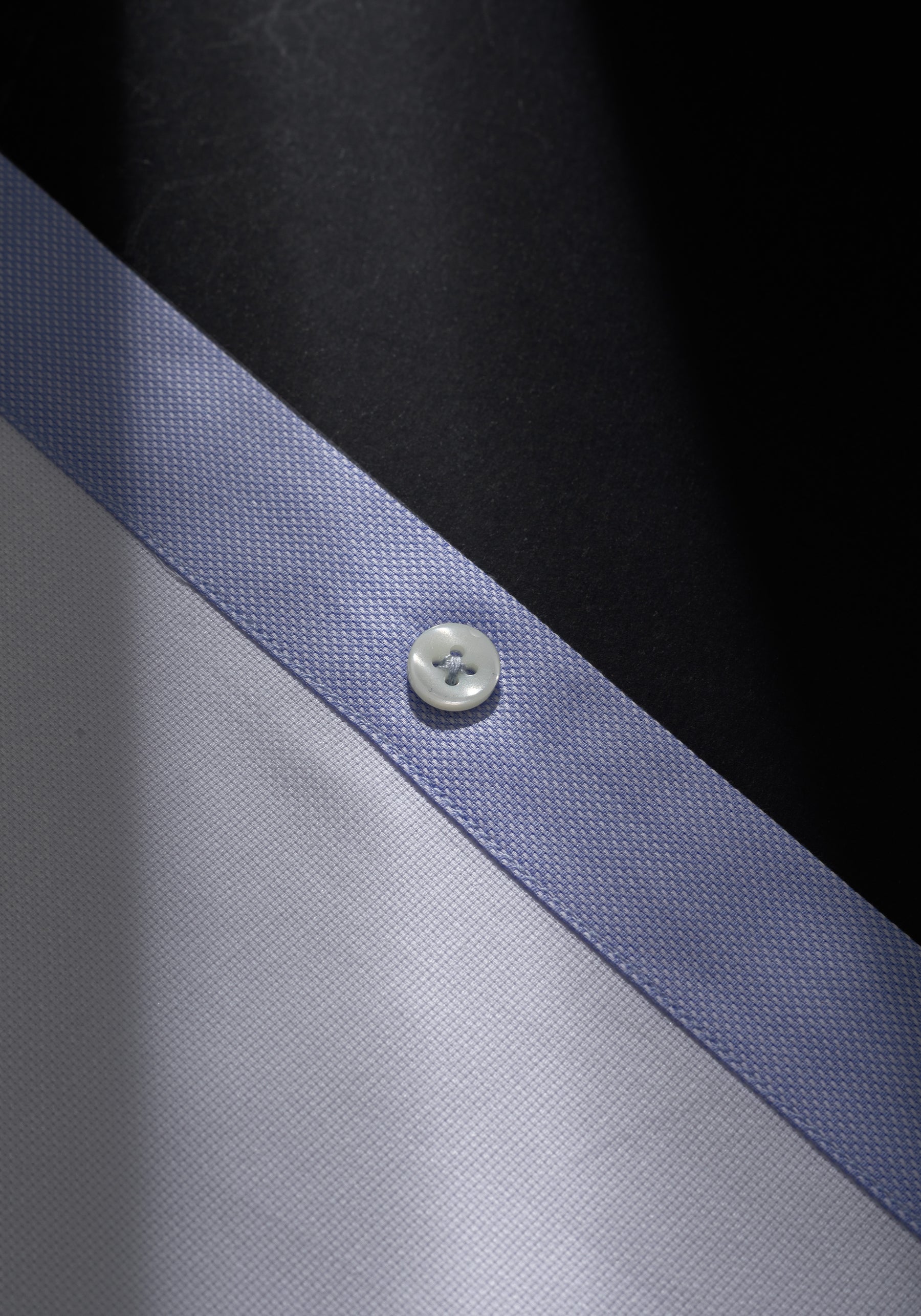 Pearl White Basket Weave Shirt
