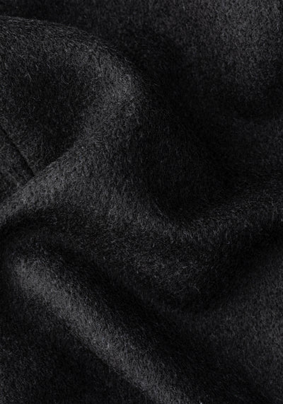 Ebony Black Poly Coat