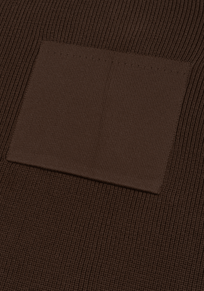 Espresso Brown Heavy Knitted Cardigan