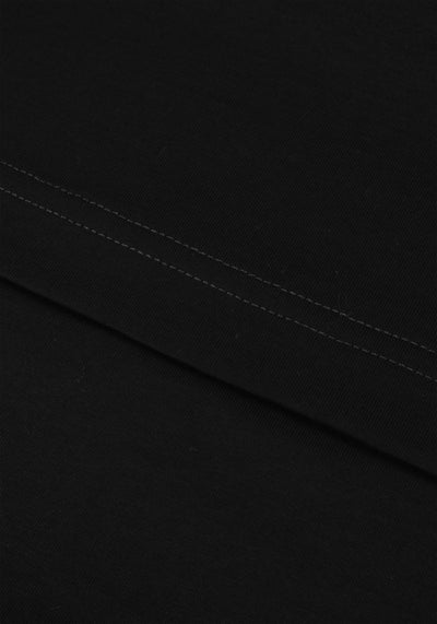 Metallic Black Mercerized Single Jersey