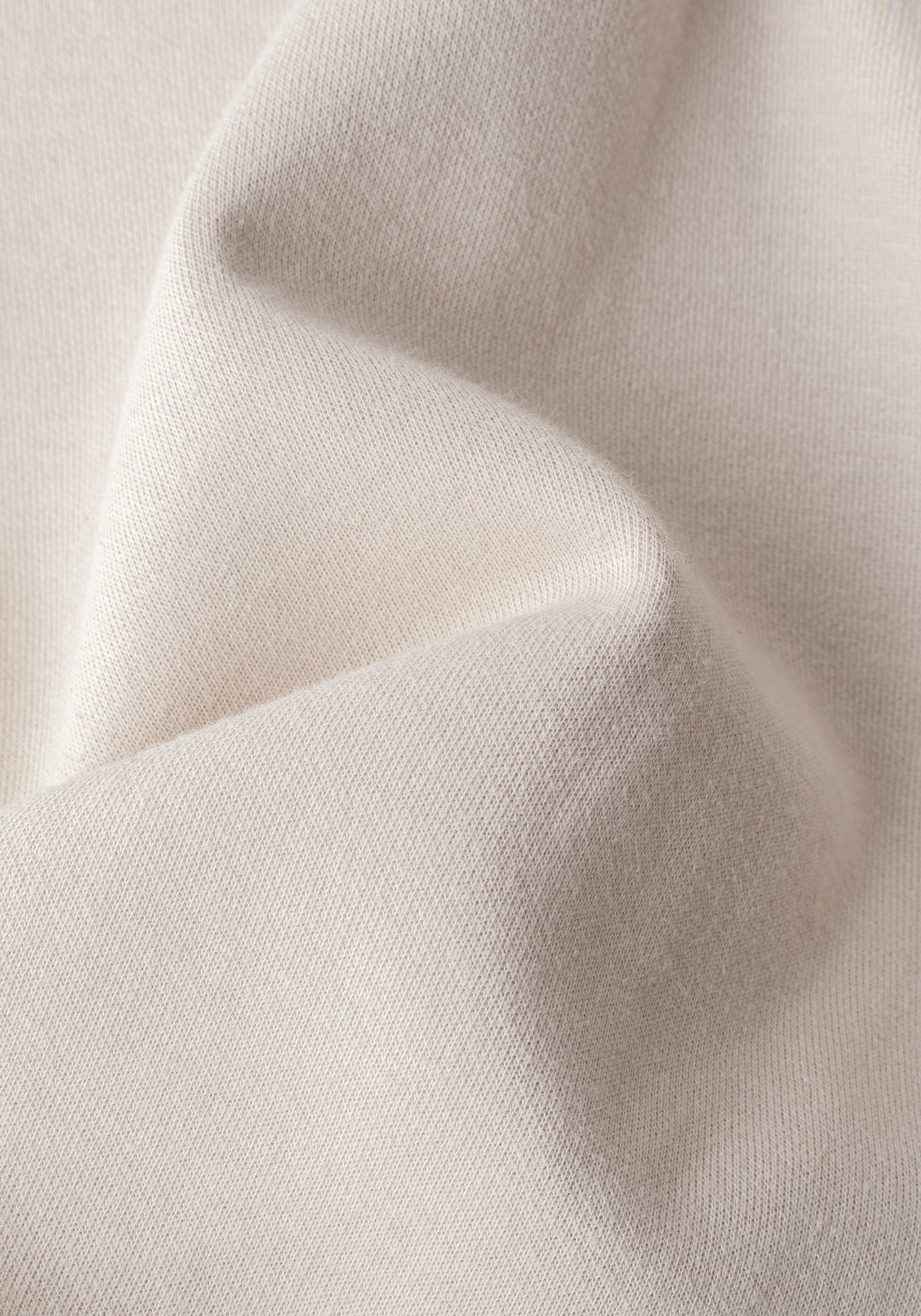 Ivory Beige Cotton Short