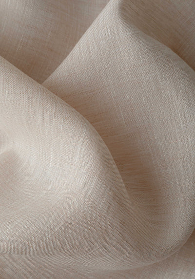 Palm Beige Belgian Linen Shirt
