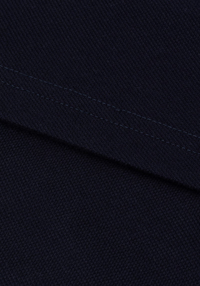 Eclipse Navy Cotton Polo Shirt