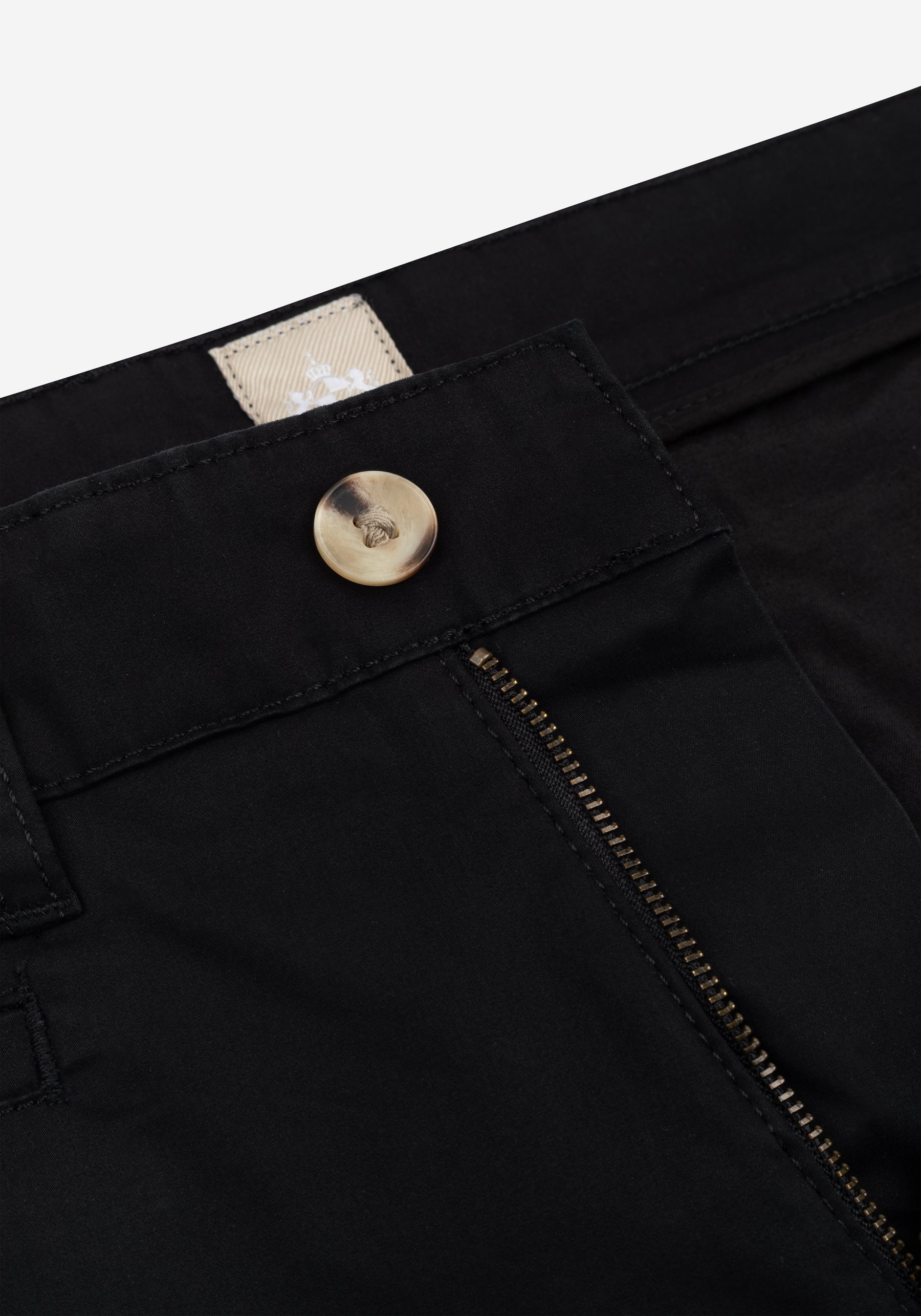 Matte Black Cortina Gabardine